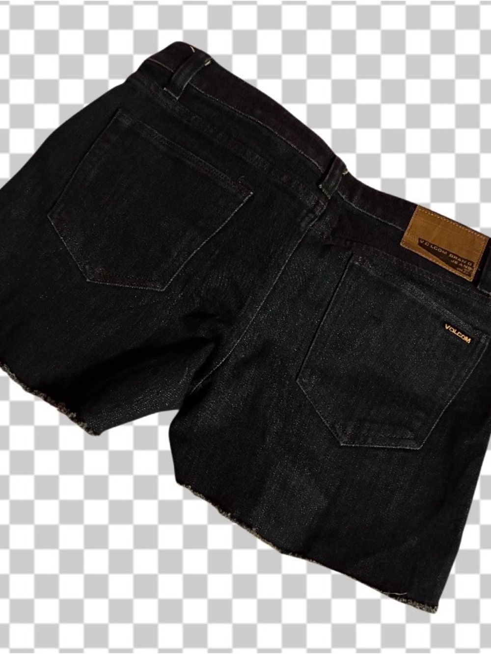 Volcom women’s dark blue denim shorts Sz 28